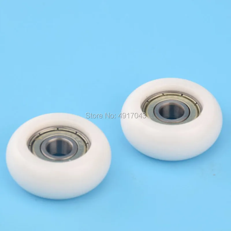 Free shipping 10 PCS 8*34*13mm 608zz round type high quality cash register bearing roller wheels