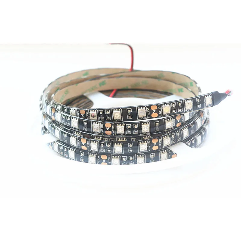 DC12V 0 5 м УФ светодиодная лента 5050 SMD 60 светодиодов/м ip65/не водонепроницаемый
