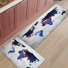 Серая Стена звезды карта 2 шт Коврик Коврики для входного Пути Грязи мусора грязевой Траппер загрузки скребок для обуви аксессуары наборы