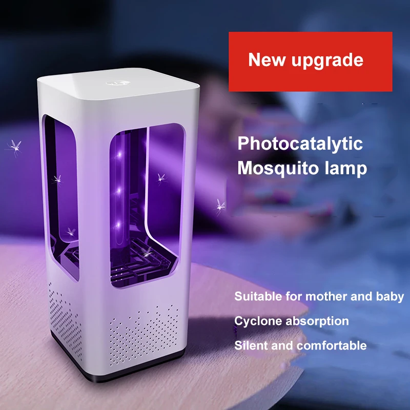 

New Mosquito Lamp Household Led Mosquito Killer Photocatalyst Mosquito Killer Lamp Indoor And Outdoor Worm Kill Light 2019 New