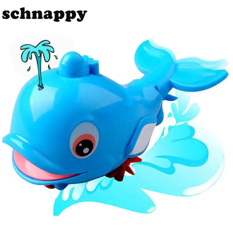 

Cute Cartoon Animal Baby Bath Toys Infant Swim Dolphin/Turtle/Crocodile Chain Clockwork Classic Toy For Kid Educational Gifts