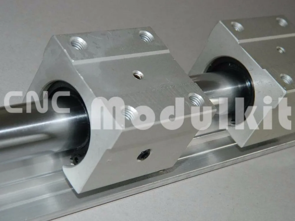 CNC Router SBR30 Set Linear Motion Support Guide Rod With 2pcs SBR30UU Linear Rail Ball Slide
