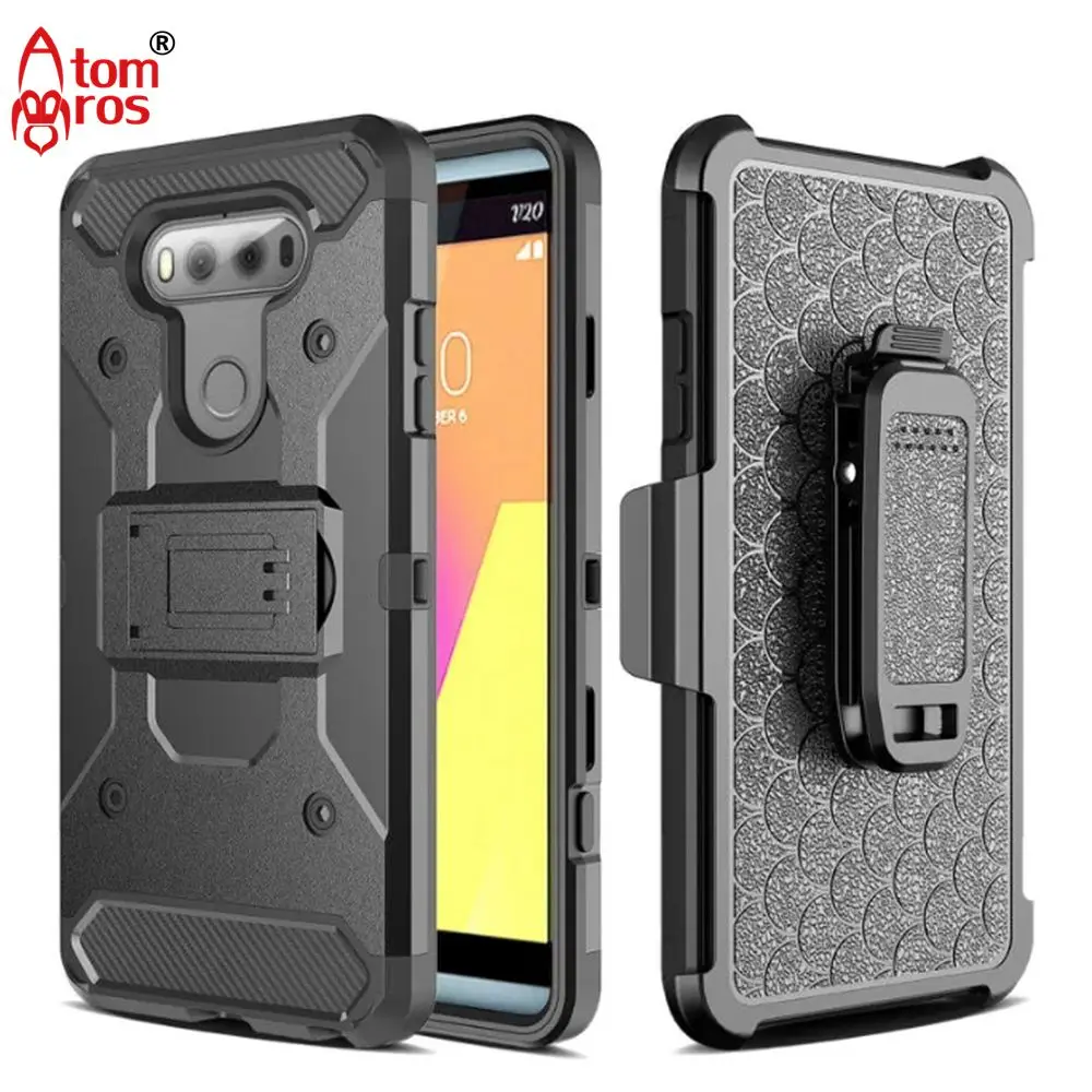 Luxury Shockproof Shell With Belt Clip Armor Hard Case For LG V20 Cases ...