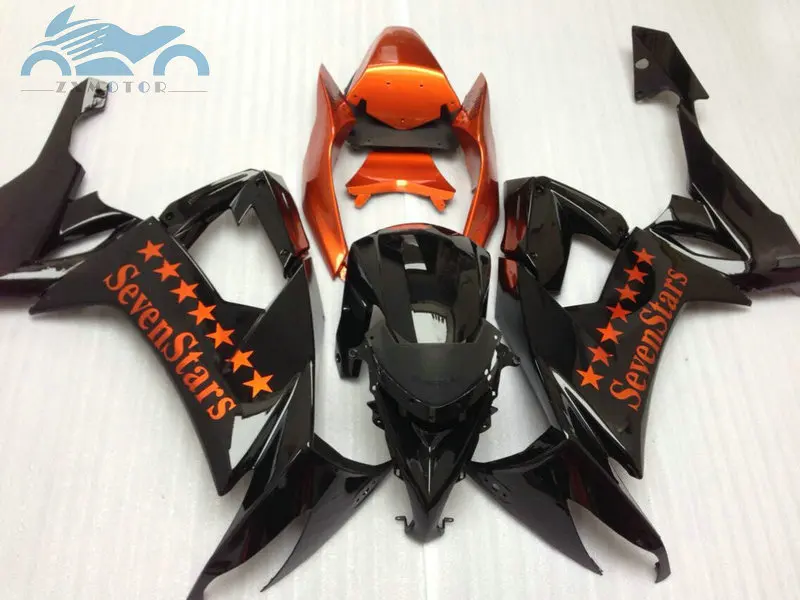 Высококачественный комплект обтекателей для KAWASAKI Ninja ZX10R 2008 2009 2010 ABS спортивный