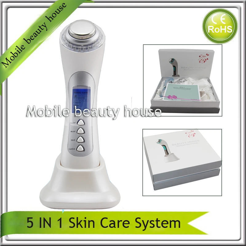 Galvanic Spa Ultrasonic Photon Rejuvenation IPL Face Lifting Acne Treatment Anti Aging Facial Beauty Equipment Machine