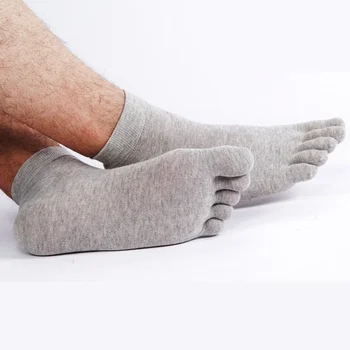 

1 pair High quality Simple Unisex Socks Ideal For Five 5 Finger Toe Shoes Hot sale For Men Women 2019 New Arrival