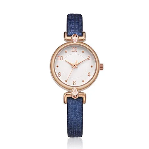 

Fashion brand women watches leather strap casual lady wristwatches