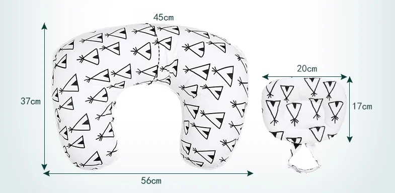 Хлопковые детские подушки, детские подушки для кормления, многофункциональные подушки для кормления грудью, u-образная Подушка для новорожденного Z791