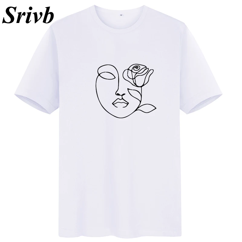 Srivb الوجه الفن زهرة Kawaii T قميص المرأة نعرفكم 2019 الصيف مضحك الجرافيك طباعة قصيرة الأكمام المرأة عارضة الجمالية النساء المحملات Srivb الوجه الفن زهرة Kawaii T قميص المرأة نعرفكم 2019 الصيف مضحك الجرافيك طباعة قصيرة الأكمام المرأة عارضة الجمالية النساء المحملات