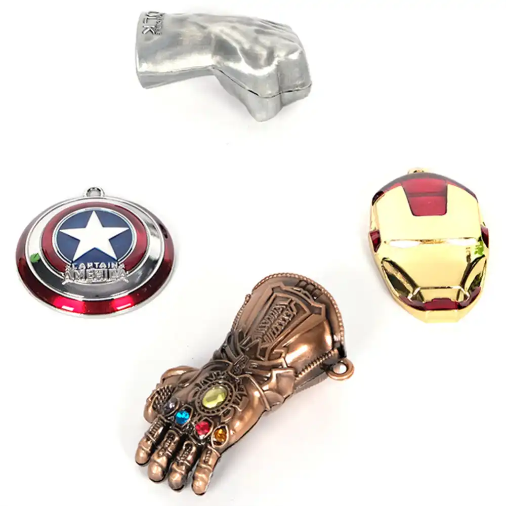 Avengers Endgame Cosplay Keychain Thor Captain America Iron Man Cosplay Prop Collection Gifts Keychain Accessory