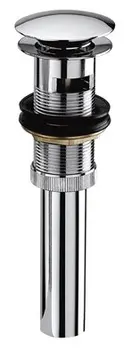 

Free shipping- Luxury Brass Pop-up Waste, Pop Up Drainer, Basin drainer -wholesale-25004