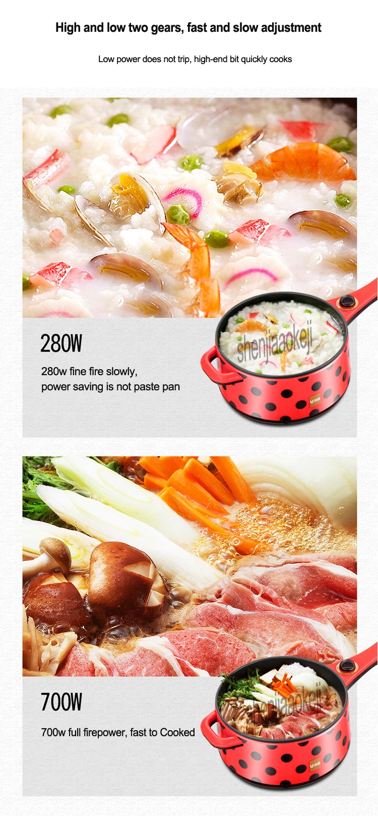 Бытовая антипригарная сковорода для студентов, мини-Сковорода ...