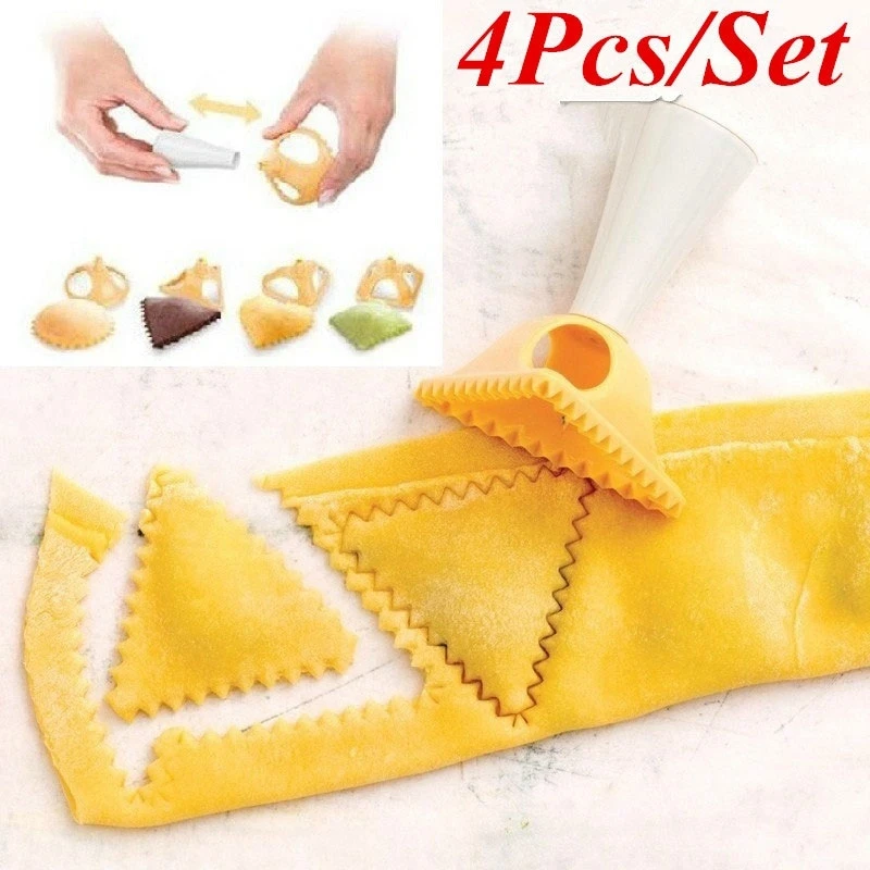 

4Pcs/set DIY Dumpling Tool Creative Shapes Jiaozi Maker Device Dumplings Mold Kitchen Press Cooking Tool Kitchen Accessories