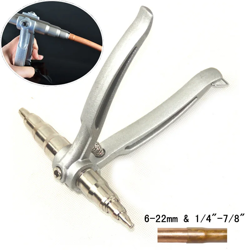 Kopen 6 22mm Handleiding Buis Expanders Koper Hand Swaging Gereedschap Airconditioner Koperen Pijp Tool Koeling Gereedschap Swage gereedschap