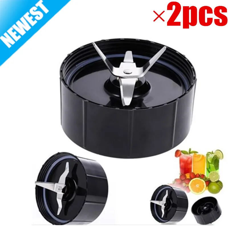 

2 Pack New Replacement Household Cross Blades With Gaskets Part For The Magic Bullet Blender Juicer Mixer 250W SA081
