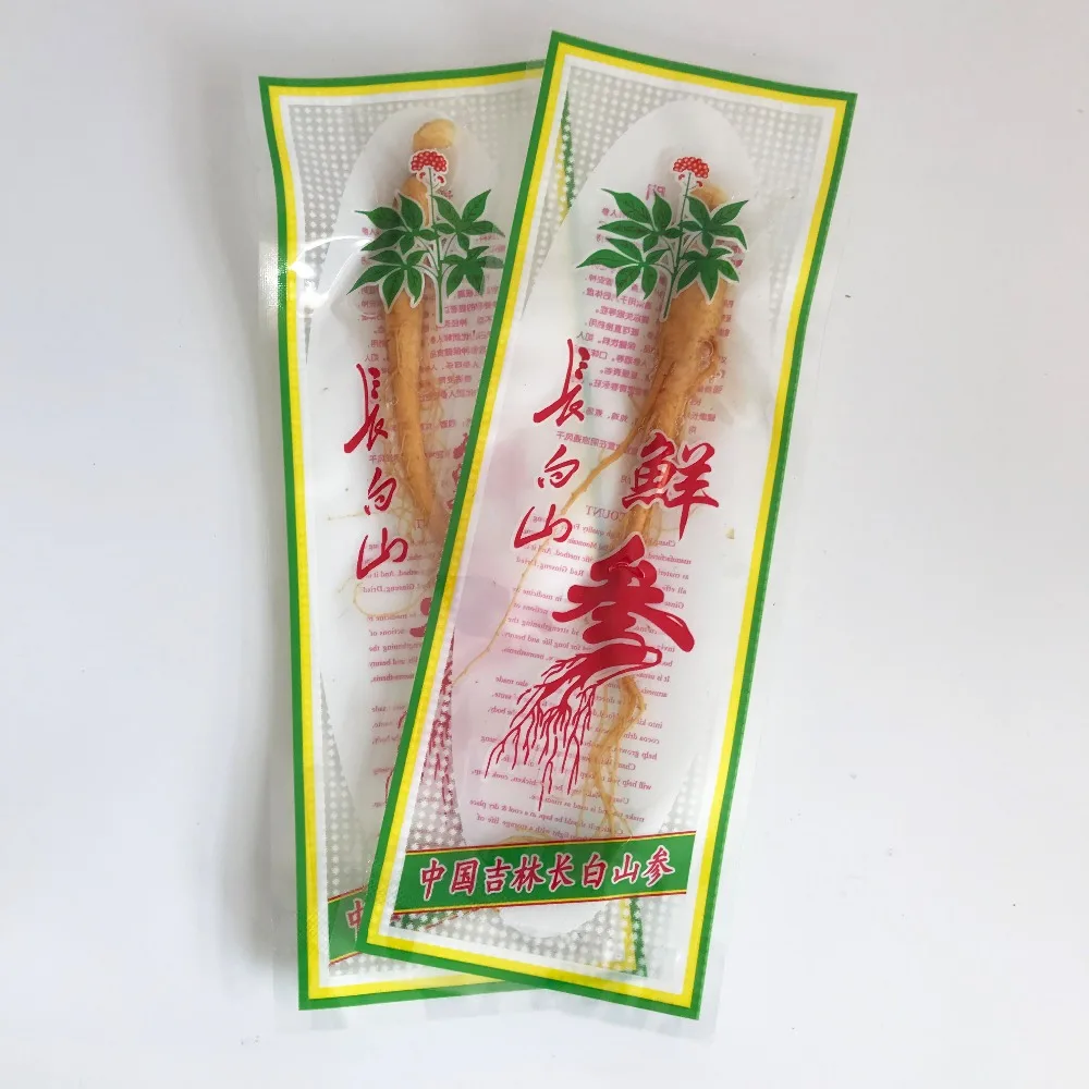 6pcs Changbai Mountain fresh ginseng Northeast fresh ginseng gift