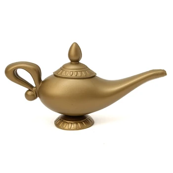 

Plastic Cosplay Magic Halloween Christmas Panto Arabian for Aladdin Genie Lamp Fancy Dress Prop For Children Home Decorations
