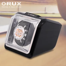 Jebely New Arrival Black mini Single Watch Winder for automatic watches watch box automatic winder storage