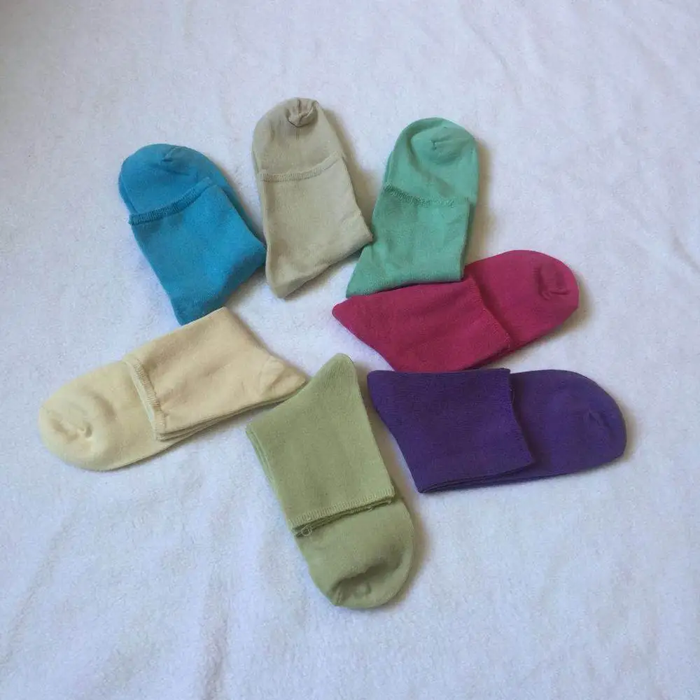 

Manufactor Direct selling Women socks All-cotton Pure color short socks Sweat absorption and deodorization