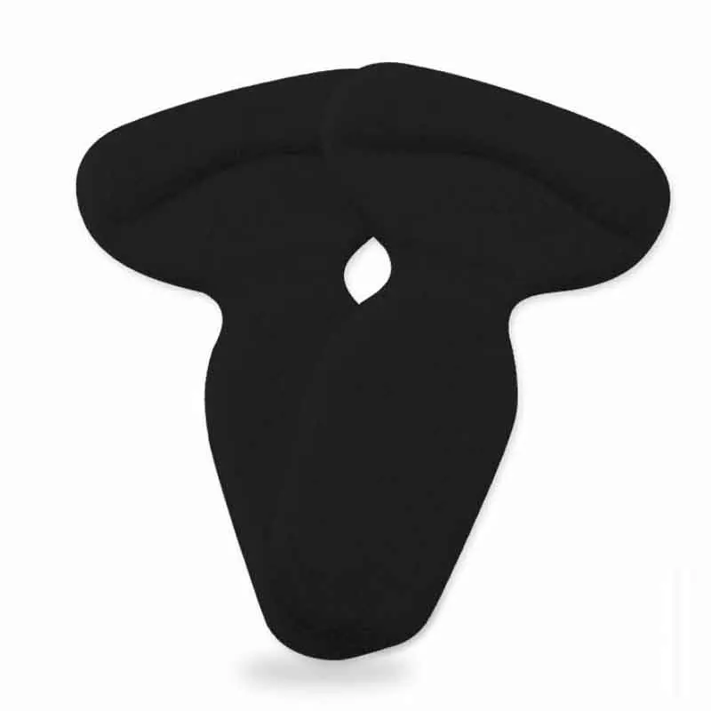 1Pair Two-in-one Silicone Post Insole High Heels Shoe Pad Super Soft Insole Non-slip Sponge Pillow for Heel Protector Not Follow