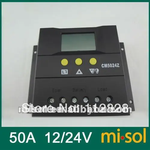 Солнечный регулятор LCD 50A 12/24v контроллер заряда PWM LCD|lcd cctv|regulator rectifierregulator voltage |
