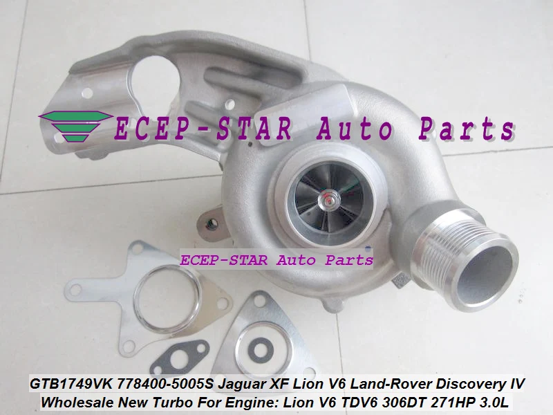 No Actuator GTB1749VK 778400-5005S 778400 LR029915 LR013202 For Jaguar XF 3.0D Lion V6 For Land-Rover Discovery IV TDV6 306DT
