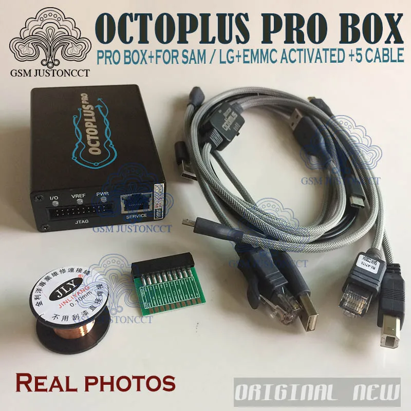 OCTOPLUS PRO BOX + FOR SAM LG + 5 CABLE +EMMC- gsmjustoncct -B