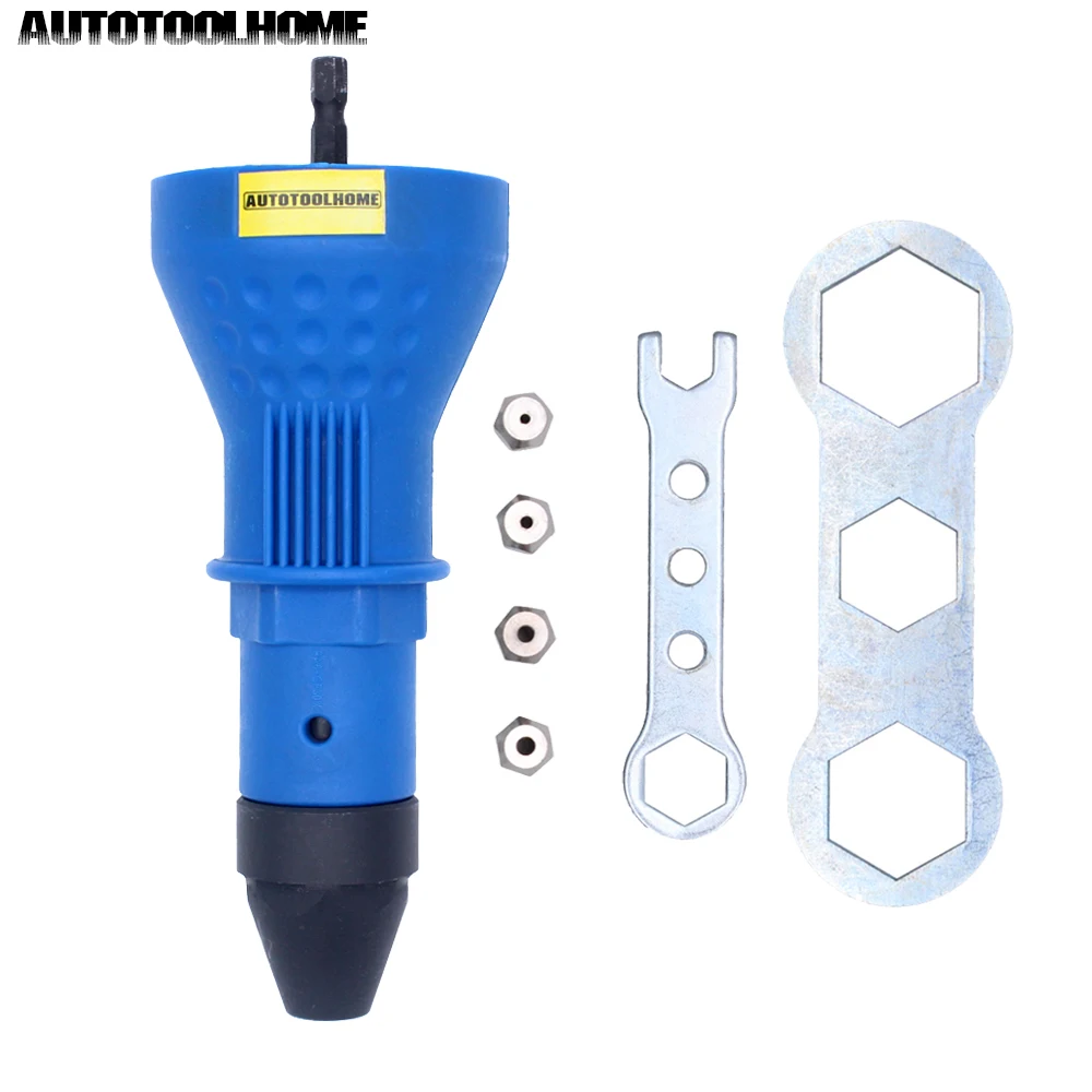 Rivet Gun for Cordless Drill Electric Rivet Nut Gun Riveting Tool
