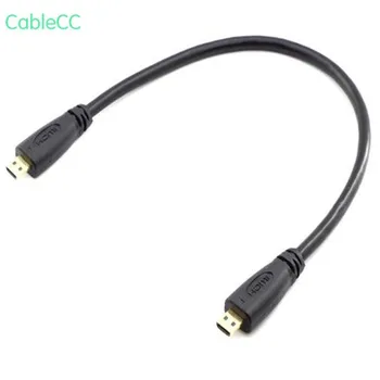

Micro HDMI male to male HD video cable TV computer digital camera projector Aerial FPV D type M / M adapter cable