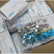100 шт./лот RJ45 AMP Кристалл экранированный модульный CAT.5e RJ45 штепсельные Разъемы RJ45 AMP