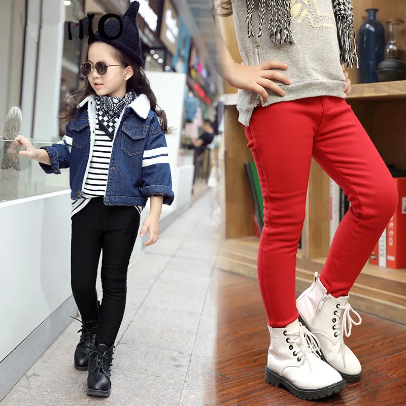 

3-13Y Autumn Winter Bottom Girls Pants Children Clothing Pencil Pants Kids Clothes Girls Leggings Infantil Leggins Baby Trousers
