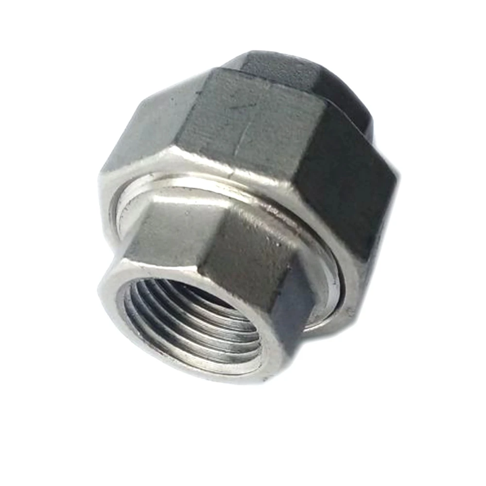 1/8'' 4'' BSPP Female Threaded Union Swivel Adapter 304 Stainless Steel