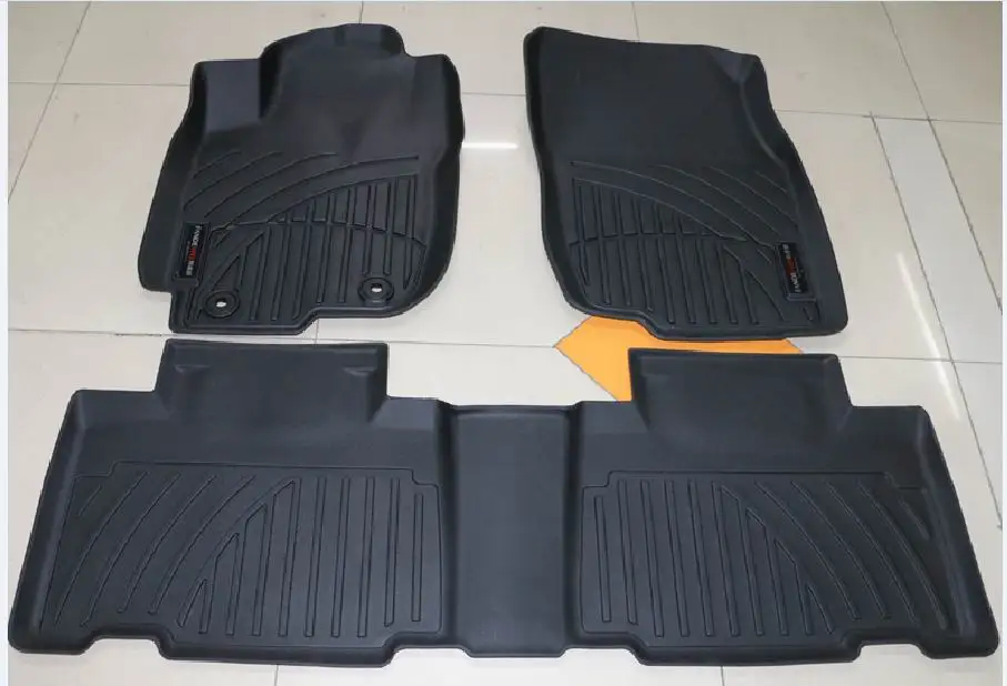Special rubber TPV car floor mats+trunk mats for Toyota RAV4 durable