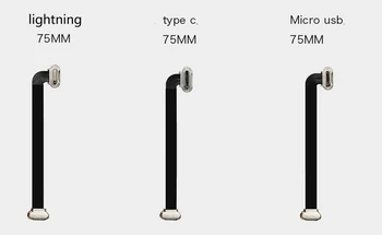 

Seamless Smartphone Charging Cable Gimbal PTZ Micro USB/Type C/ Lightning Balance Line For 3-axis Stabilizer Zhiyun Smooth 4 3