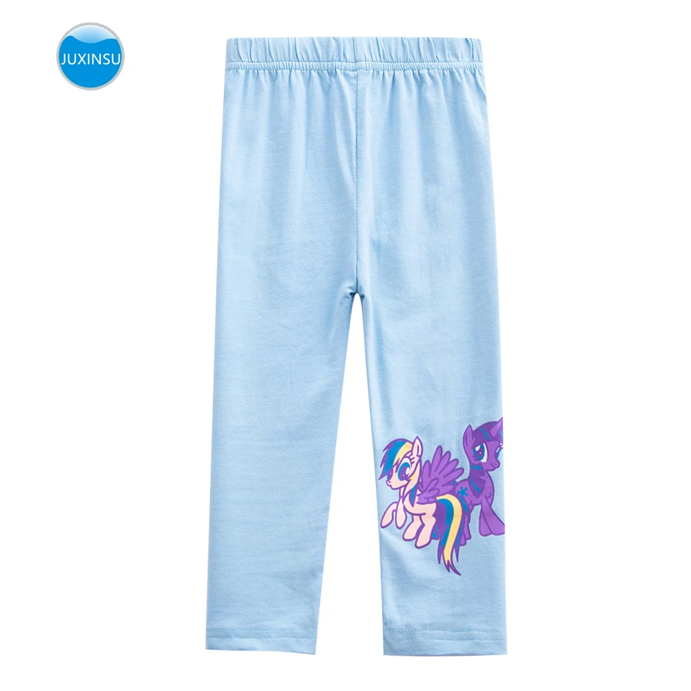 

JUXINSU My Baby Girl Little Pony Cartoon Long Pants Leggings Pony Casual Pants for Spring Summer 1-7 Years
