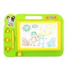 Ensemble de planche à dessin magnétique en plastique, pochoir de peinture pour enfants, jouets éducatifs d'apprentissage, Graffiti, tableau noir