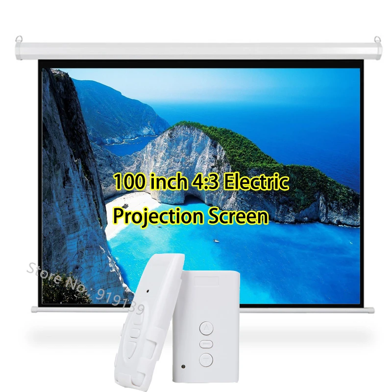 PANTALLA PARA PROYECTOR MULTIMEDIA SCREEN MSE178 ELECTRICA RETRACTIL 100  EN DIAGONAL PARED O TECHO MULTIMEDIA SCREEN MSE178 ELECTRICA RETRACTIL 100  EN DIAGONAL PARED O TECHO