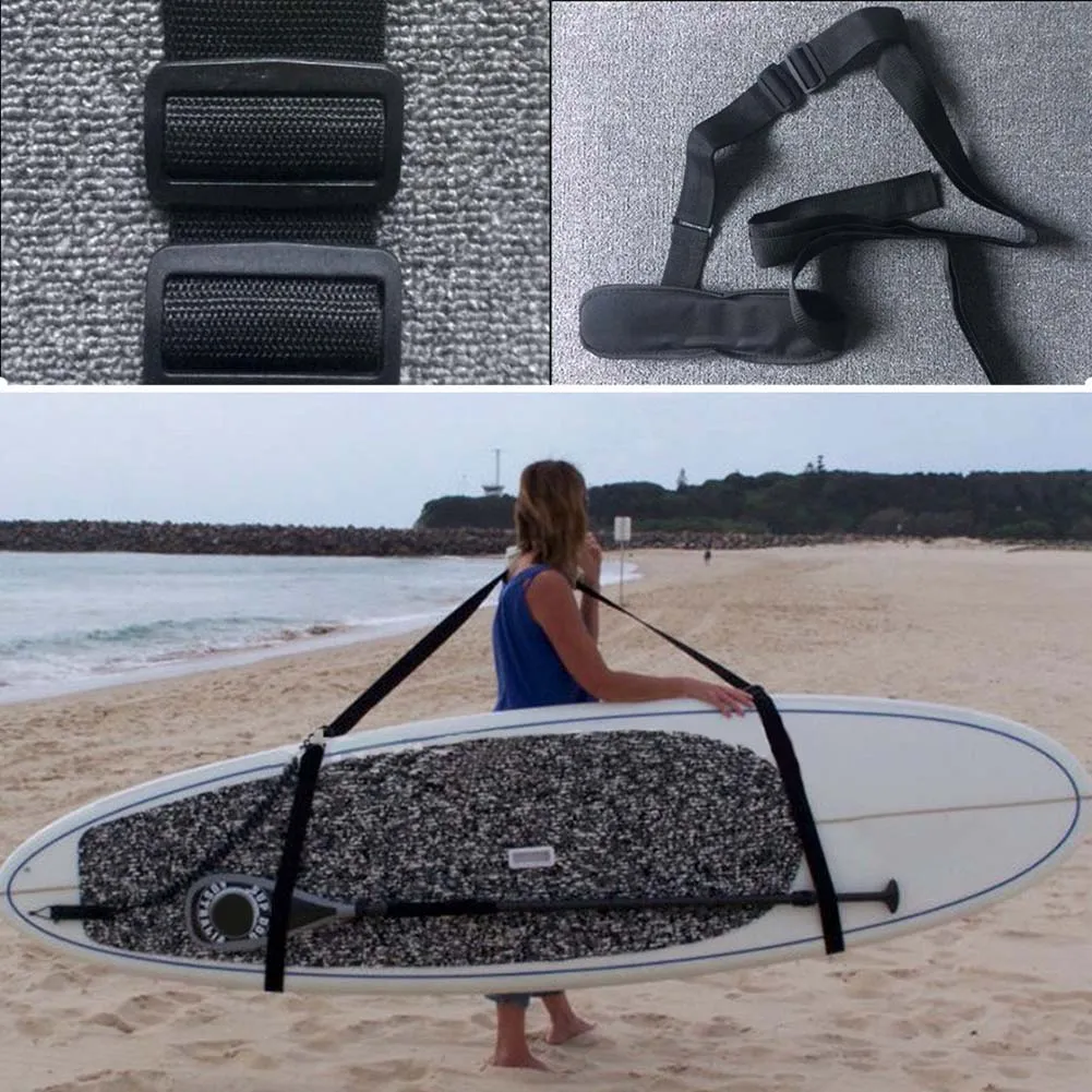 

Surfboard Shoulder Strap Adjustable Carry Sling Stand Up Surfing Surf Paddle Board Carrier FI-19ING