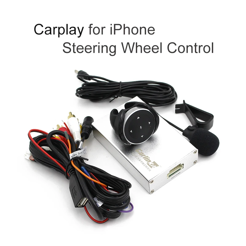 all 2din 1din car Carlinke carplay box steering wheel