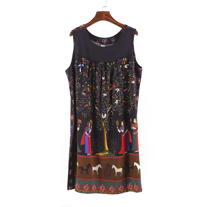 

Nightdress Women Cotton Stitch Sexy Print Loose Size Mom Home Pyjamas 2019 Fashion Homewear Sleepwear