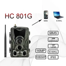 HC-801G 3g охотничья камера 16MP gsm Trail камера SMS MMS IP66 фото ловушки 0,3 s время триггера 940nm светодиоды дикий охотник камера s chasse