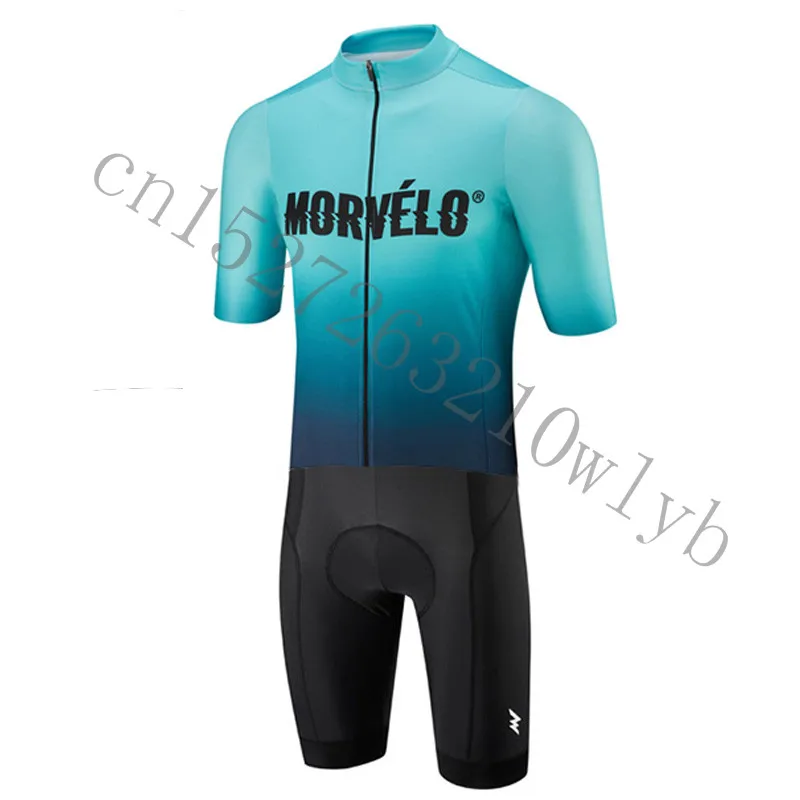 21 стиль Горячая Morvelo ropa ciclismo летняя новая КОМАНДА триатлон, Велоспорт Skinsuit Ciclismo Hombre короткий рукав MTB велосипедная одежда - Цвет: 19