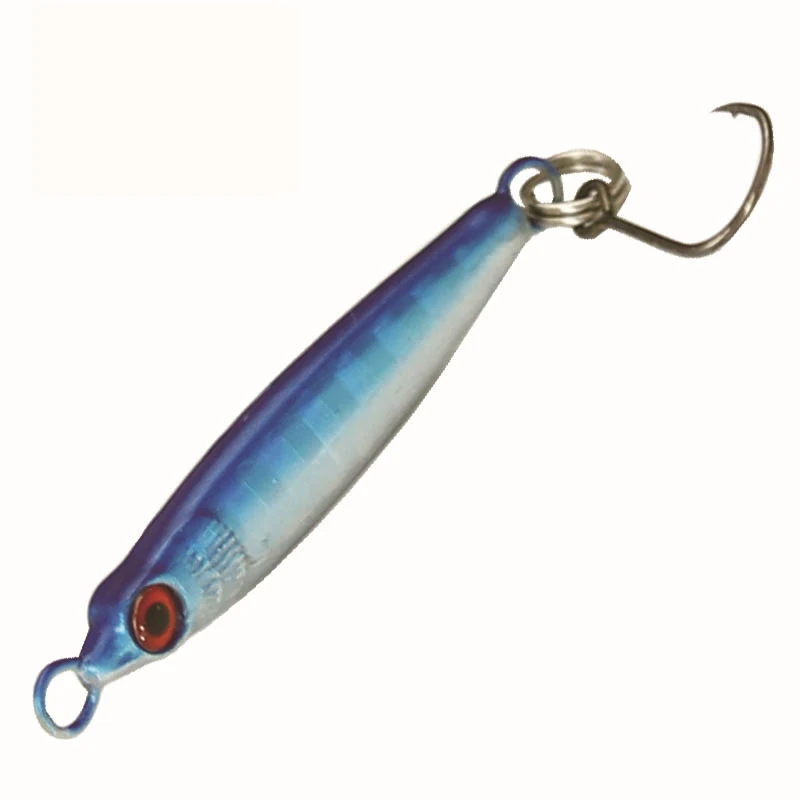 ILure 5 unids/lote nuevo Metal Jig cuchara 3G/5g cebo Artificial Shore Jigging pesca Super duro de plomo pescado lubina Pesca señuelo Pesca ILure 5 unids/lote nuevo Metal Jig cuchara 3G/5g cebo Artificial Shore Jigging pesca Super duro de plomo pescado lubina Pesca señuelo Pesca