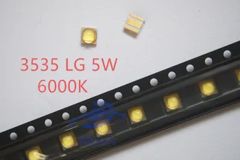 

5pcs For LG high brightness LED lamp 5W lamp beads 3535 are white 6000K free shipping