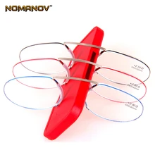 Бумажные ультратонкие ультралегкие портативные мужские и женские очки для чтения с зажимом для мини-карт+ 0,75+ 1,25+ 1,5+ 2,00+ 1,75 до+ 3,5