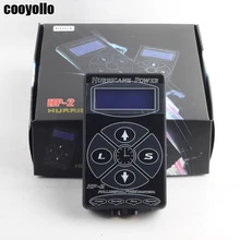 Профессиональный набор питания татуировки HURRICANE hp-2 двойной Умный Цифровой ЖК-дисплей тату макияж поставка оборудования аксессуар