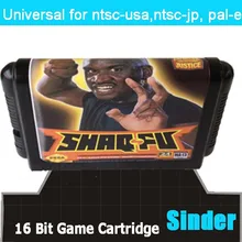 Шак фу 16 бит MD карточная игра для 16 бит Sega megadrive Genesis игровой консоли