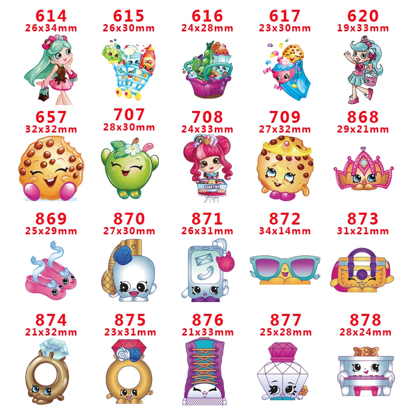 

2018 new arrival 30pcs/lot free shipping Resin flatback for Hair Bows Snack Planar Resin Crafts for DIY Phone Decorations PR614