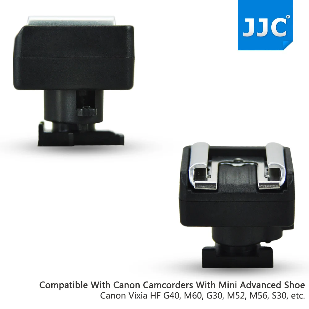 JJC Mini Advanced Hot Shoe to Universal Shoe Adapter for Canon VIXIA HF