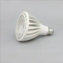 COB светодиодный PAR30 лампы 30 Вт E27 AC220V COB Светодиодный прожектор высокой мощности Спальня лампа серого цвета в виде ракушки белый корпус для трекового светильника